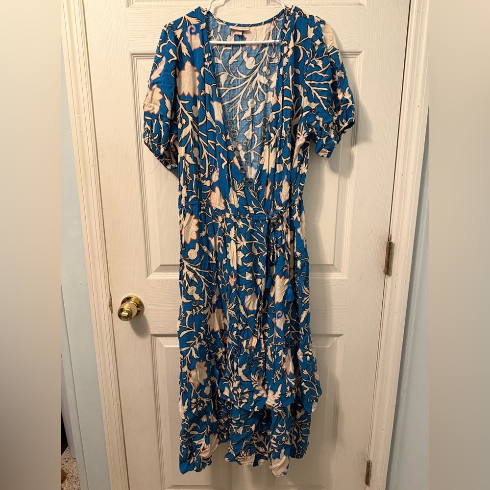 Knox Rose Floral Wrap Sundress